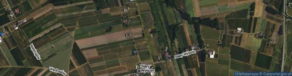 Zdjęcie satelitarne Stary Wylezin ul.